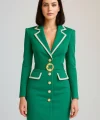 verde hoja y beige